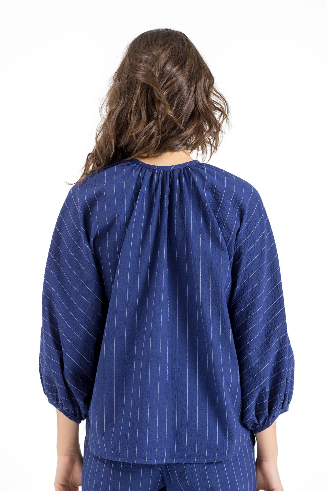 CAMISA MARIPOSA AZULONA