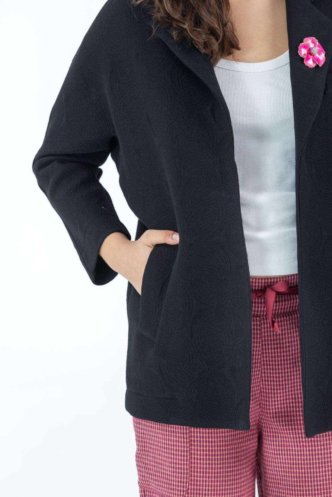 CHAQUETA BROCADA