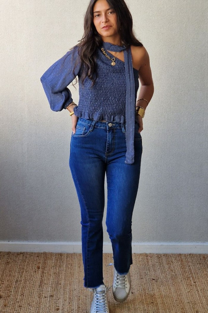 Pantalón Vaquero Push Up Azul Jeans