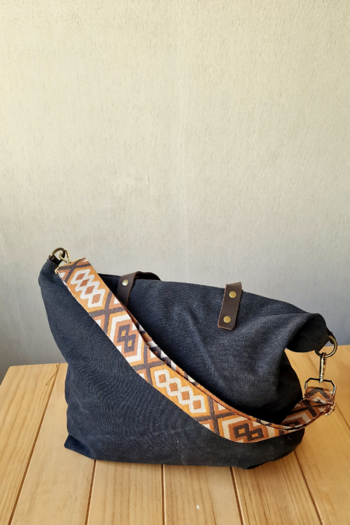 Correa para bolsos camel y marrón