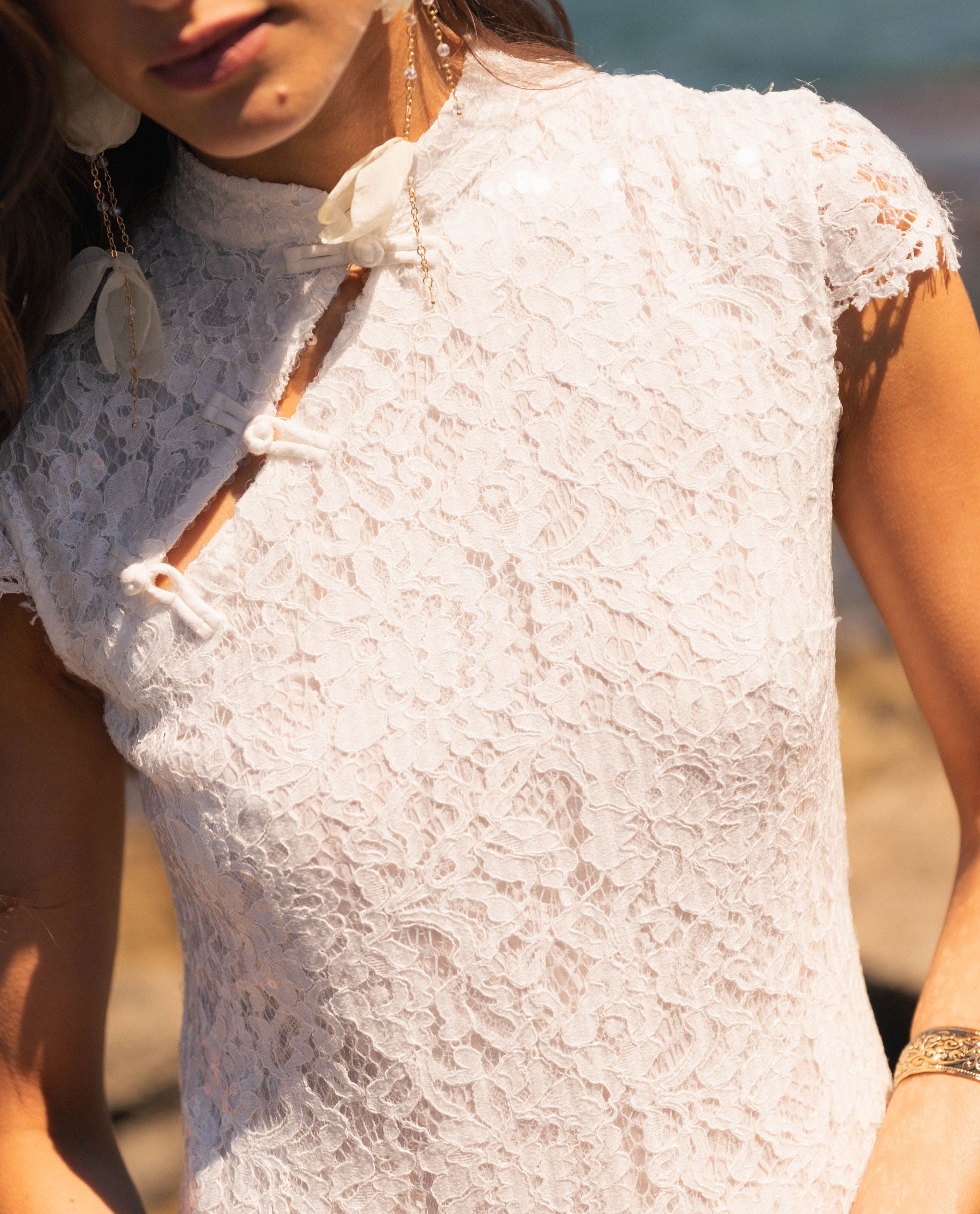 VESTIDO ANAIS · BLANCO